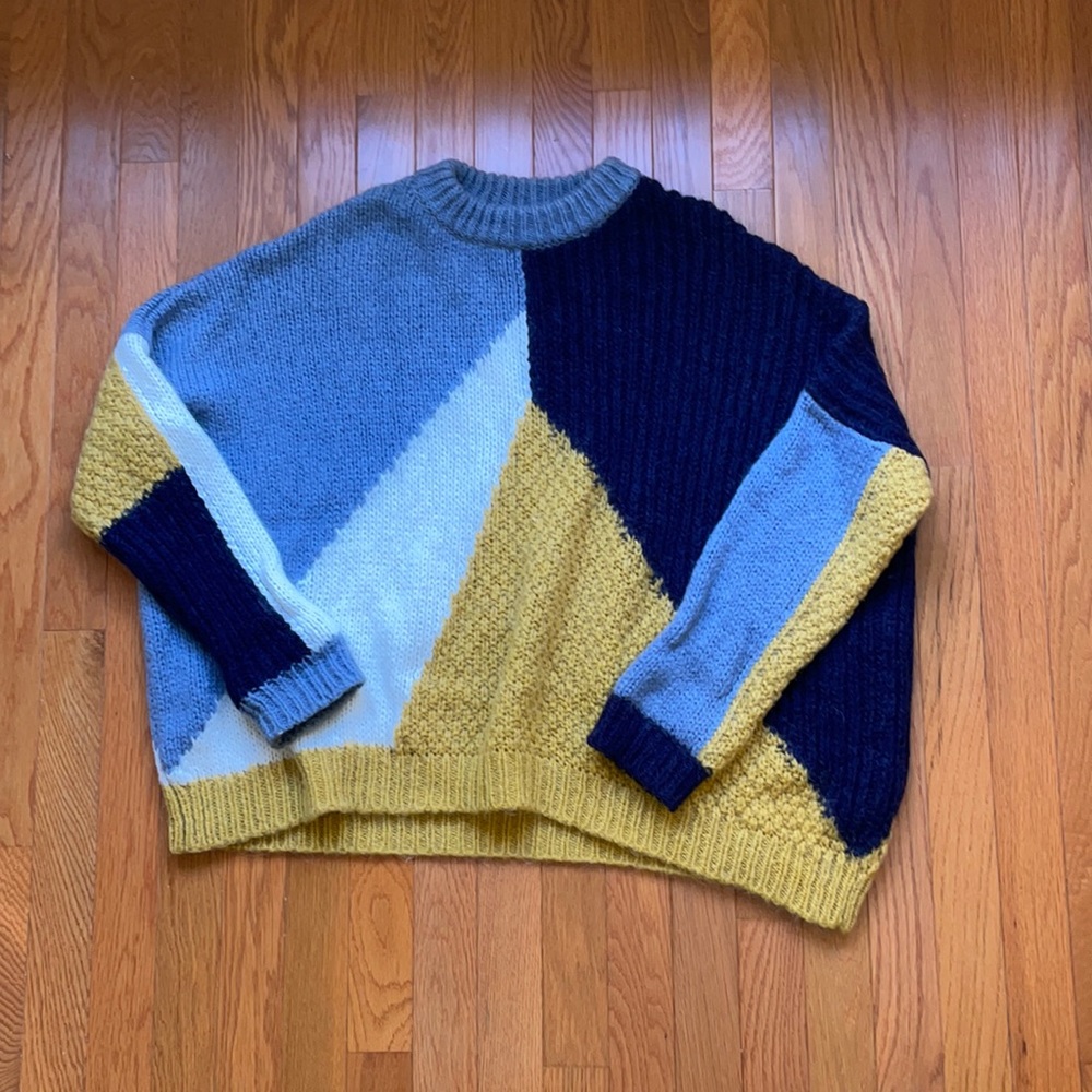 Zara Color-block Sweater